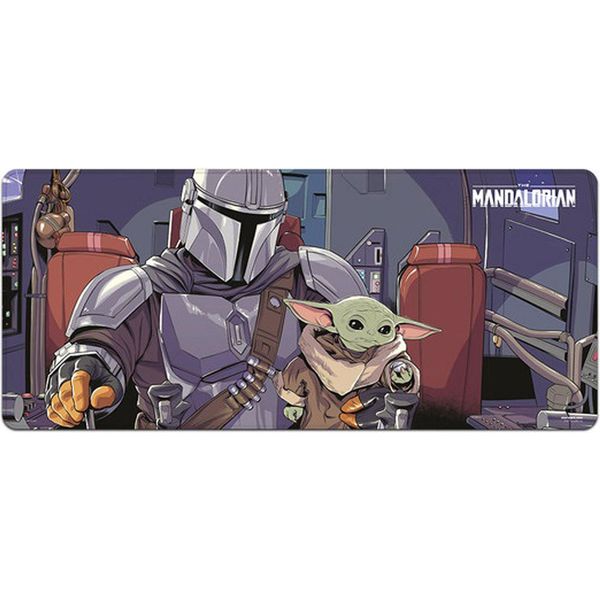 Star Wars The Mandalorian - Tappetino Da Scrivania - Mousepad Da Gioco-image