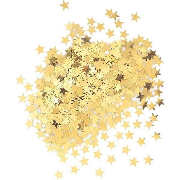 Unique Party - Stella - Coriandoli, Foglio SG23692 (Taglia Unica) (Oro)-image