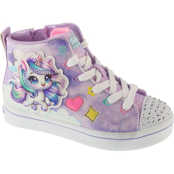 Skechers Twi-Lites 2.0 - Unicorn Glam 314378L-LVMT, Scarpa Da Ginnastica, Per Ragazze, Rosa-image
