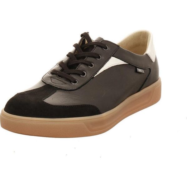 Finn Comfort Interlagos Nero/Bianco, Uomo, Sneaker, Pelle, Plantare In Sughero, Nuovo - Scarpe Da Ginnastica / Scarpe Stringate Da Uomo, Nero, Pelle (Velour/Nube/Clio)-image