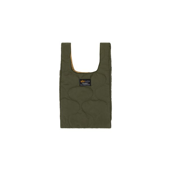 Tragetasche Alpha Industries "Shopper Reversible Bag", GrüN (Schwarz Olive), Obermaterial: 100% Polyester. Futter: 100% Polyester. FüLlung: 100% Polyester, Taschen-image