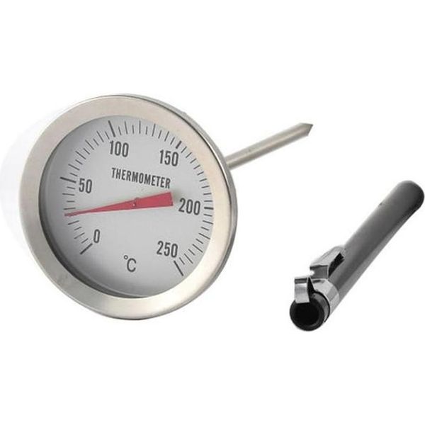 Termometro Per Carne In Acciaio Inox Combisteel Ø52X127Mm-image