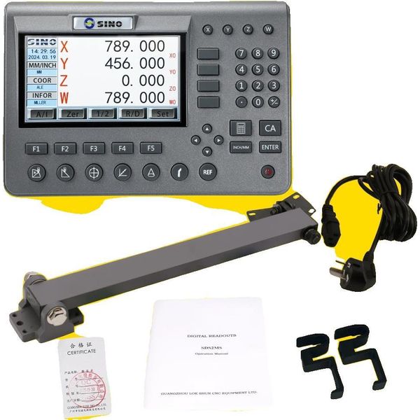 Kit Di Visualizzazione Digitale, Supporto Multilingue, Misurazione Di Precisione, Dro Lcd In Metallo Da 1 Pz-image