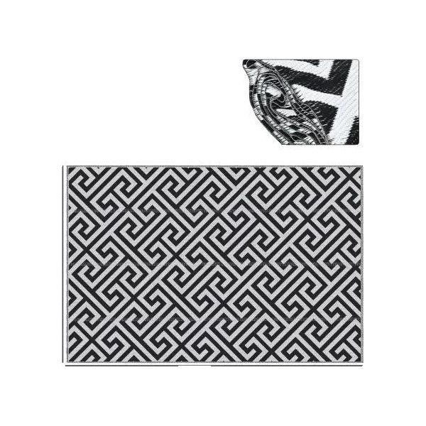 Tappeto Per Esterni In Plastica, Design Idrorepellente, Uso Versatile, Multi, 152 X 243 Cm, 152 X 243 Cm-image