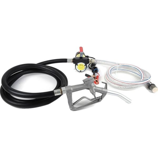 Pompa Diesel Autoadescante, Potenza 175W, Portata 50 L/Min, 12V, Argento, Eu-image