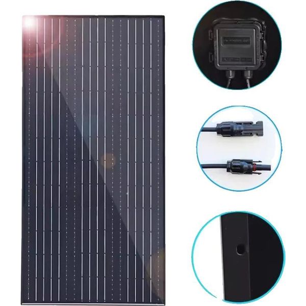 Pannello Solare, Design Leggero, Alta Efficienza, Kit 150W 12V-image