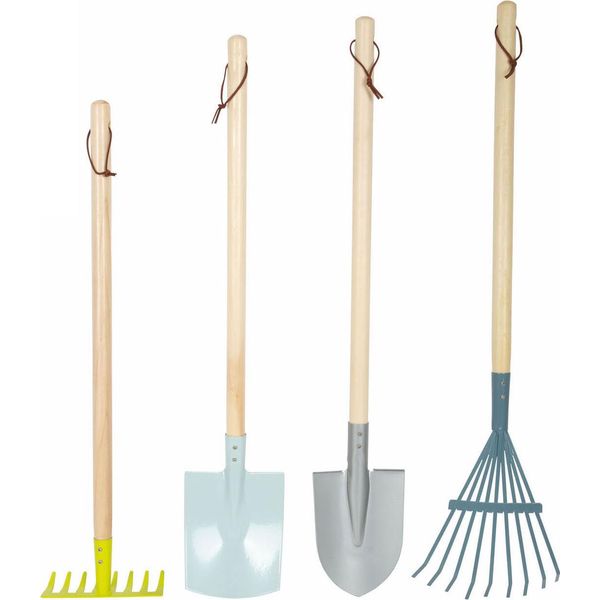 Set Di Attrezzi Da Giardino Per Bambini Con Piede Piccolo-image