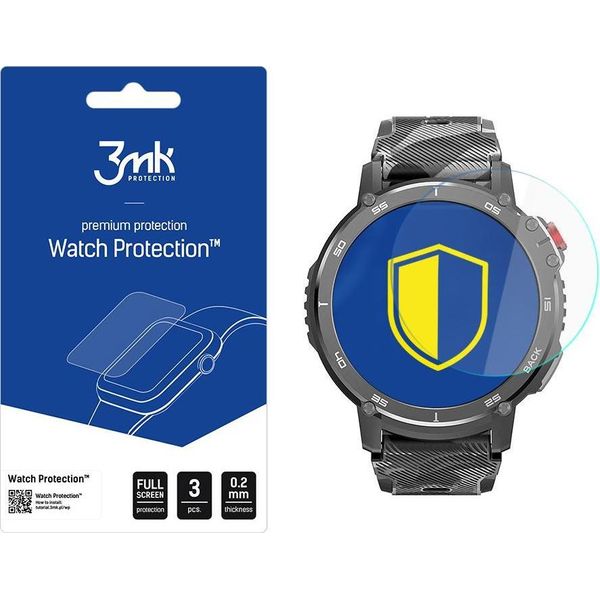 Rubicon Rncf08 - Protezione Orologio 3Mk Vetro Flessibile-image
