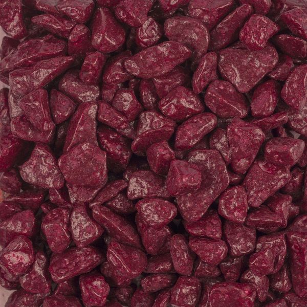 Pietre Decorative Pietre Colorate Granuli Decorativi 9-13Mm 1000G In Vari Colori Colori-Colore:Bordeaux-image