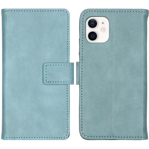 Imoshion Custodia Per Cellulare Per Apple Iphone 12 Mini - Custodia A Libro Flip - Azzurro-image