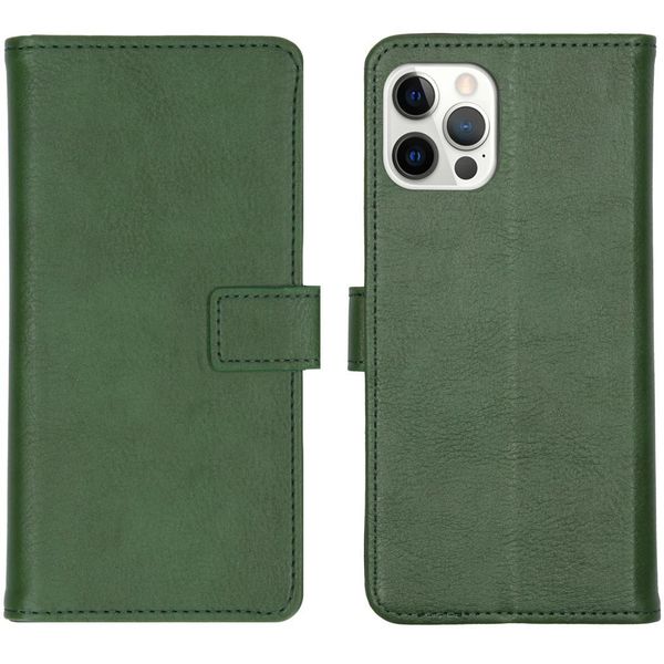 Imoshion Custodia Per Cellulare Per Apple Iphone 12 Pro/Apple Iphone 12 - Custodia A Libro Flip - Verde-image