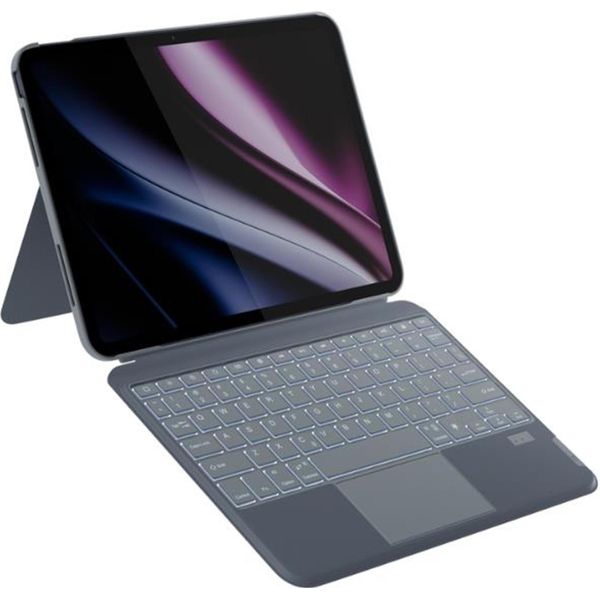 Custodia Con Tastiera Retroilluminata Epico Per Apple Ipad Pro 11" M4 De"-image