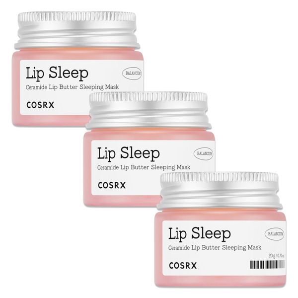 Balsamo Per Labbra Maschera Per Labbra Cura Delle Labbra Cosrx Lip Sleep Ceramide Buter Sleeping, 3X 20G-image