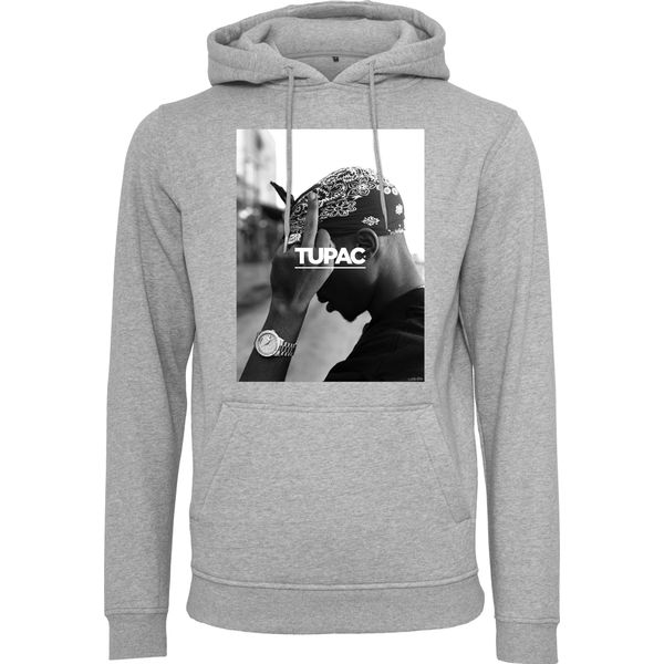 Felpa Con Cappuccio Da Uomo Mr. Tee 2Pac F*Ck The World Grigio Erica - Xl-image