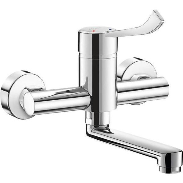 Delabie SPT-EHM W.-Mont. Presa Girevole Securitouch L.150 H-Leva, Stdd-image