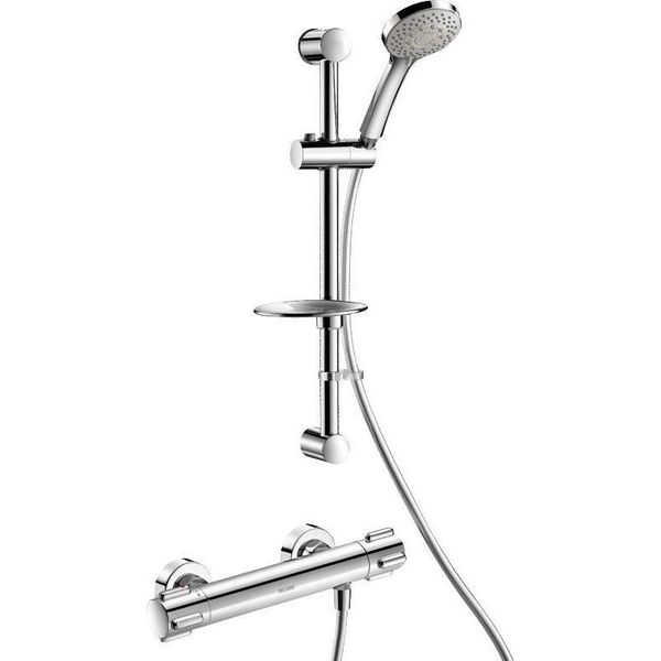 Sistema Doccia Delabie Con Termostatico Doccia H9739S, Attacchi Standard-image