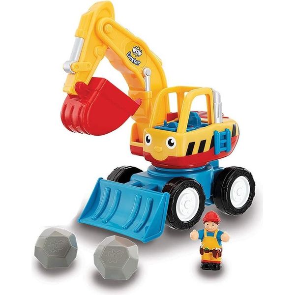 Wow Toys Escavatore Dexter Lo Scavatore Veicolo Giocattolo Rosso-image