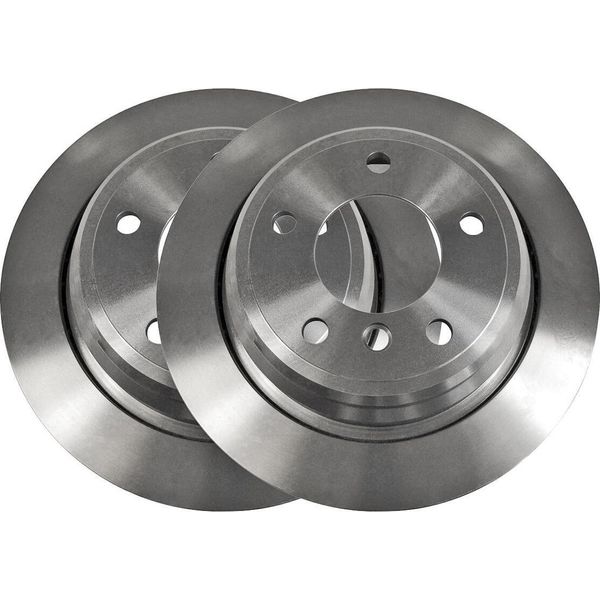 2X Disco Freno Vaico V20-80027 Posteriore Per Bmw 5 Sedan (E39) 5 Touring (E39)-image