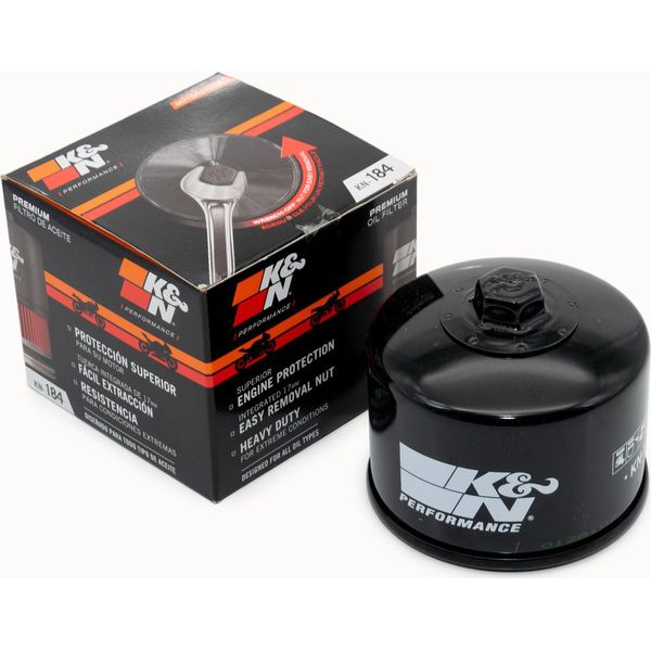 Filtro Olio K&N Per Piaggio MP3 / Lt , Gilera Fuoco X9 Beverly Nexus Aprilia Srv X Evo Gp X8 Atlantic Peugeot Satelis Sprint X10 Scarabeo Malaguti Spider-image