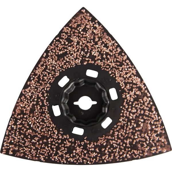 Makita Riff Piastra Per Smerigliare, Fresare, Raschiare, 116 Mm Starlock Max - K20 - Hm / Riff - MAM015 - Malta / Collante Per Piastrelle / Calcestruzzo-image