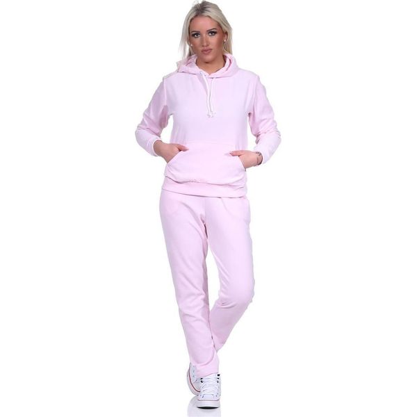 Felpa Con Cappuccio Da Donna Nicki, Tuta Da Jogging E Tempo Libero; Rosa Chiaro XL/42-image
