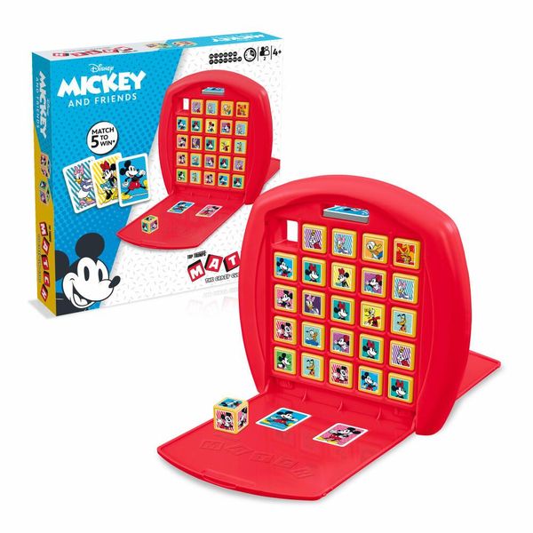 Top Trumps Match - Mickey And Friends Gioco Di Dadi Gioco Per Bambini Gioco Da Tavolo-image