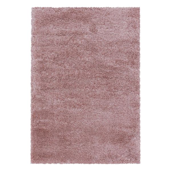 Tappeto A Pelo Alto Fluffy Pink 60 X 110 Cm-image