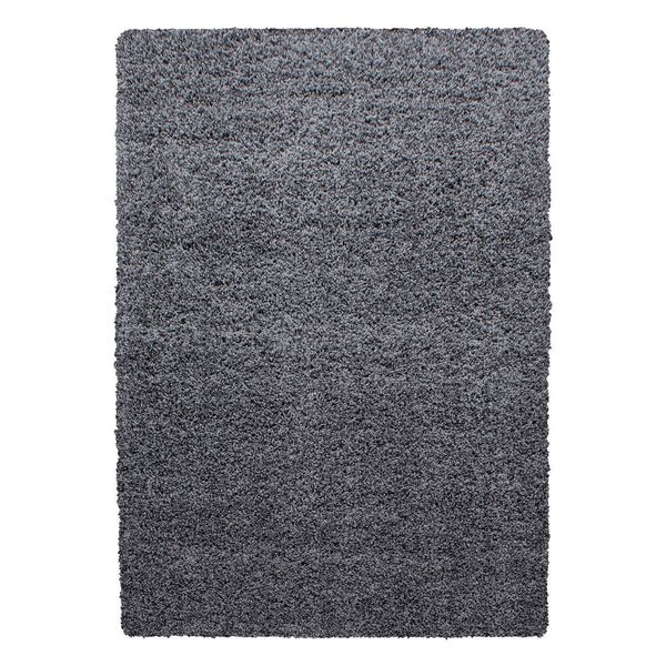 Tappeto A Pelo Alto Life Grey 80 X 150 Cm-image