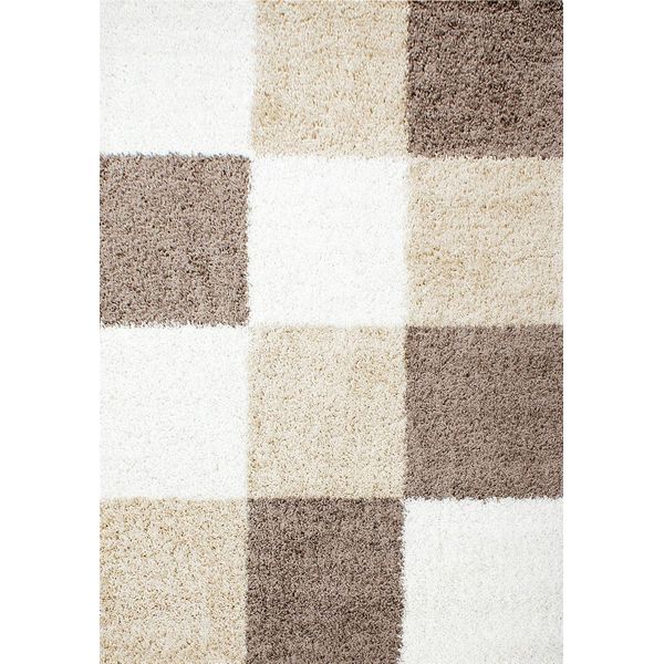 Tappeto A Pelo Alto Life Mocha 160 Cm X 230 Cm-image