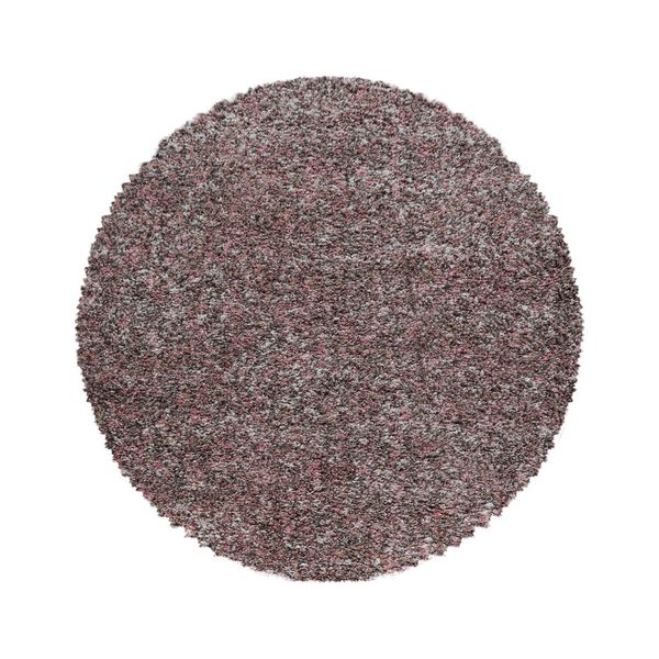Tappeto A Pelo Alto Enjoy Pink 80 Cm Rotondo-image