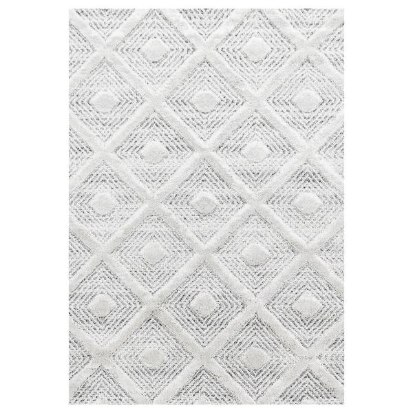 Tappeto A Pelo Alto Pisa Grey 160 Cm X 230 Cm-image