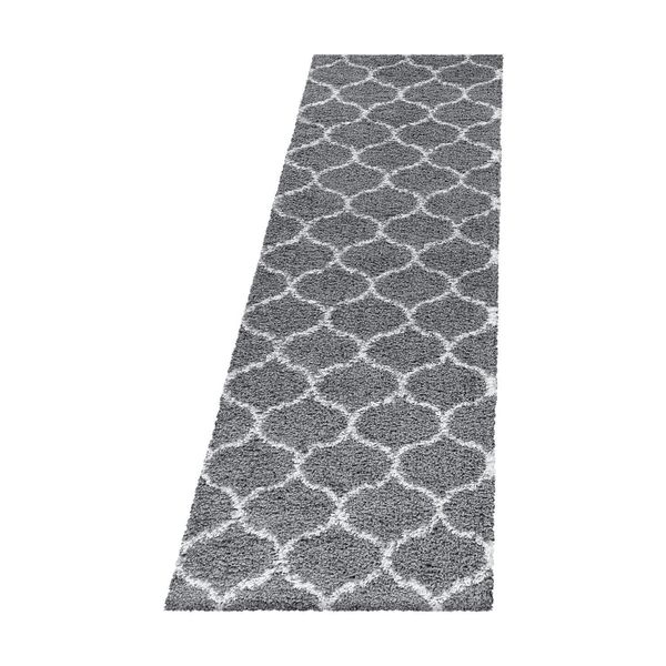 Tappeto A Pelo Alto Salsa Grey 80 X 250 Cm-image