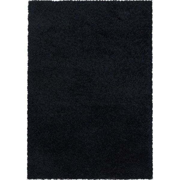 Tappeto A Pelo Alto Sydney Black 160 Cm X 230 Cm-image
