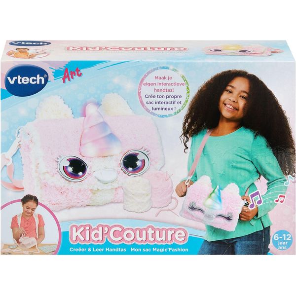 Vtech Kid'couture - CreëEr & Leer Handtas - Unicorno, 6 Anni/Anni, Suoni, Funzione Parlante, Pile Necessarie, Aa, Plastica-image