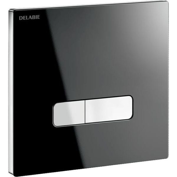 Delabie Wc-Drsp. Tempoflux 3, G3/4, Up,Ab, Glas Schw., 3L/6L, Set2/2-image