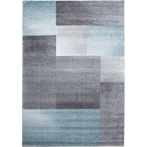 Tappeto A Pelo Corto Lucca Blue 120 Cm X 170 Cm-image