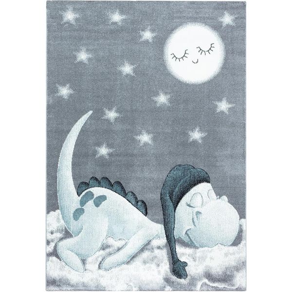 Tappeto Per Bambini Bambi Blue 200 Cm X 290 Cm-image