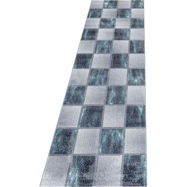Tappeto A Pelo Corto Ottawa Blue 80 X 250 Cm-image
