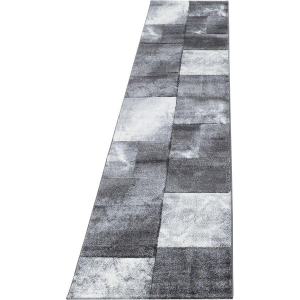 Tappeto A Pelo Corto Hawaii Grey 80 X 300 Cm-image