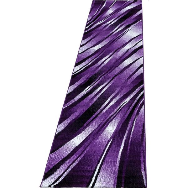 Tappeto A Pelo Corto Parma Violet 80 X 300 Cm-image