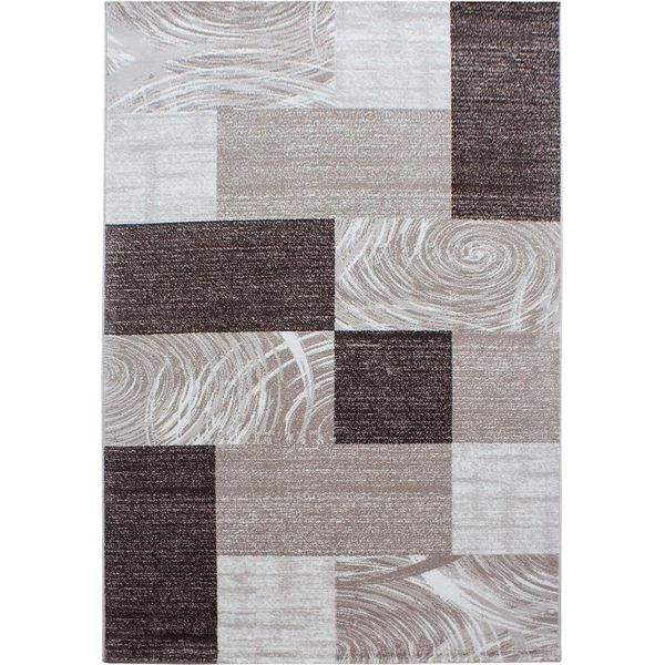 Tappeto A Pelo Corto Parma Brown 80 X 150 Cm-image