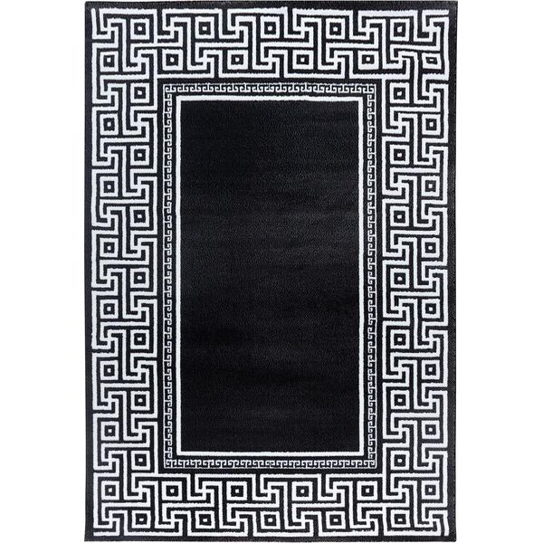 Tappeto A Pelo Corto Parma Black 240 X 340 Cm-image