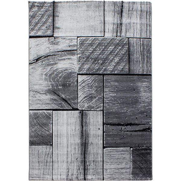 Tappeto A Pelo Corto Parma Black 80 X 300 Cm-image