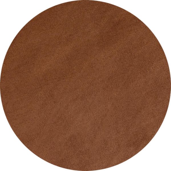 Tappeto A Pelo Corto Sky Brown 160 Cm Rotondo-image