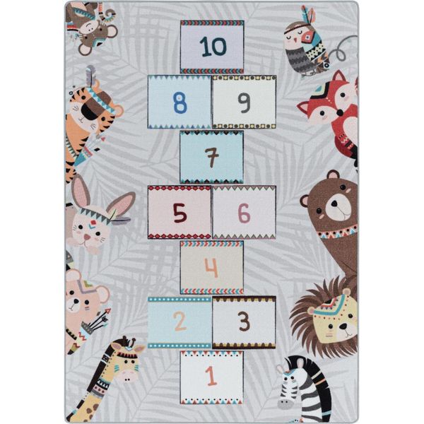 Tappeto Per Bambini Play Grey 120 Cm X 170 Cm-image