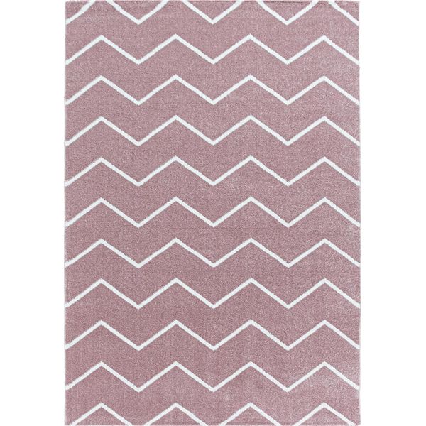 Tappeto A Pelo Corto Rio Pink 140 X 200 Cm-image