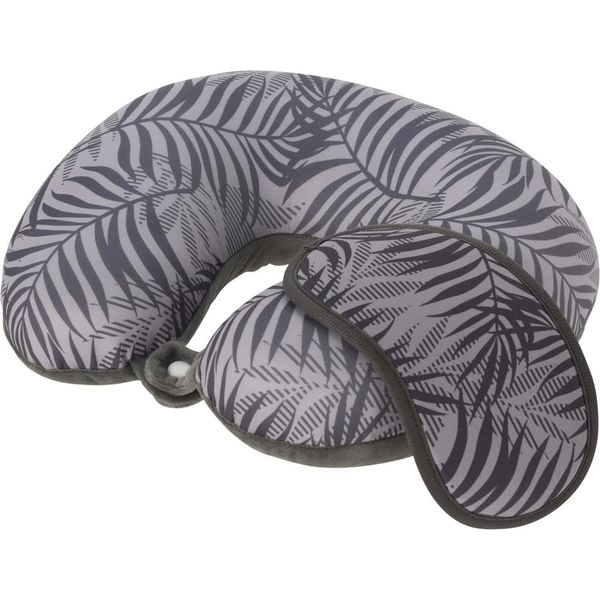Mijoma Set Cuscino Per Il Collo Cuscino Di Supporto Per Il Sonno Cuscino Da Viaggio Cuscino Relax Con Maschera Per Il Sonno, Morbido Compatto Leggero, Per Vacanze In Campeggio, Come-image