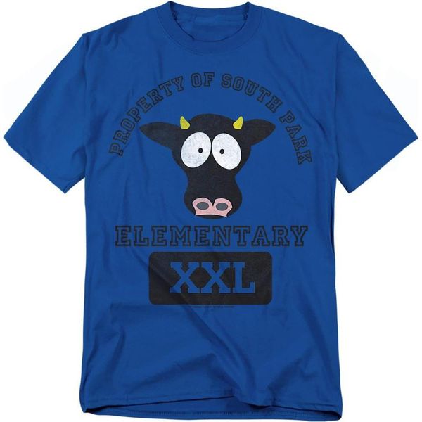 South Park - Maglietta Uomo/Donna Unisex TV20749 (Xxl) (Blu Reale)-image