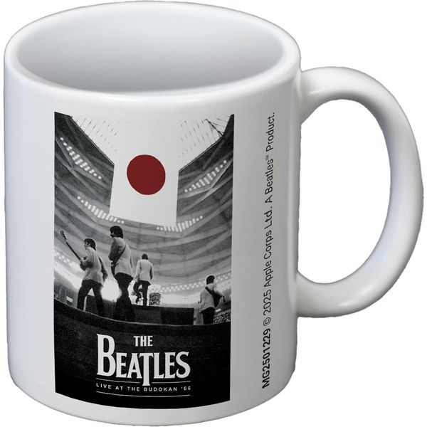 The Beatles - Tazza Da Caffè "Live At The Budokan '66"" PM12326 (12 Cm X 8,7 Cm X 10,5 Cm) (Bianco/Nero)"-image