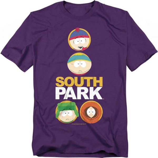 South Park - Maglietta Da Uomo/Donna Unisex TV20745 (L) (Viola)-image